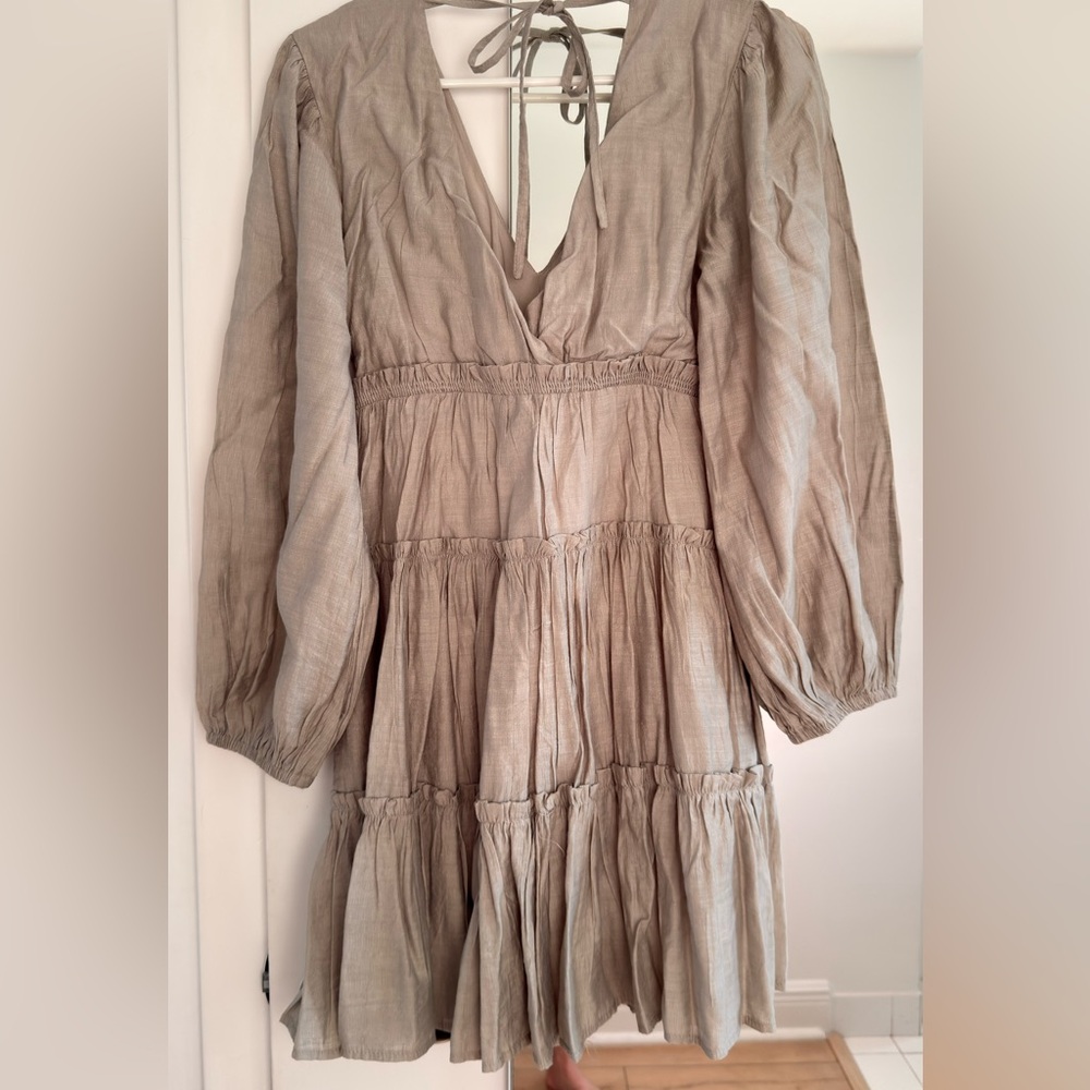 Alterd state flowy Long-Sleeve Dress